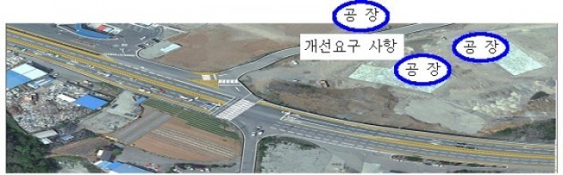 화성시 두곡리 공장단지 진출입 해결