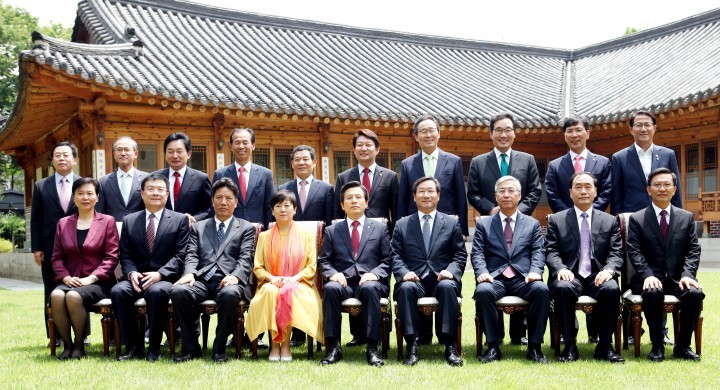 한중지사성장, 황교안 국무총리 예방 및 오찬 간담