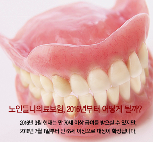 단양군, 65세이상 노인틀니·임플란트 지원 확대 시행