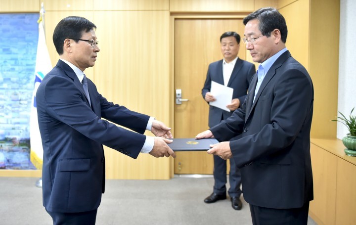 조동암 제3대 인천시 경제부시장 취임