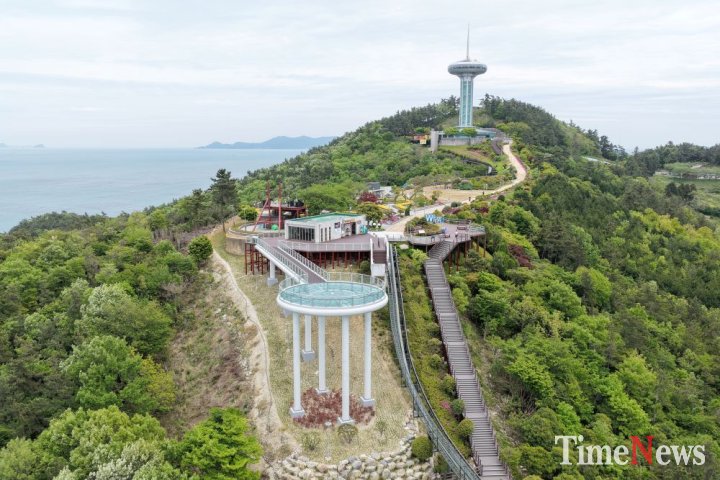 ▲완도 다도해 일출공원 전경.(사진제공=완도군)