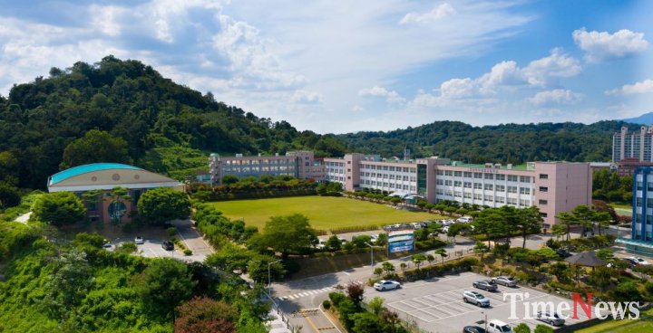 ▲전남여자상업고등학교 전경.(사진제공=전남여자상업고등학교)