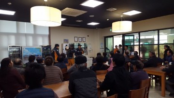 봉화군 화재 대피 훈련으로 안전한 겨울을 