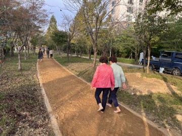 광주 광산구, ‘내 집 앞 맨발길’ 주민 소통마당 개최