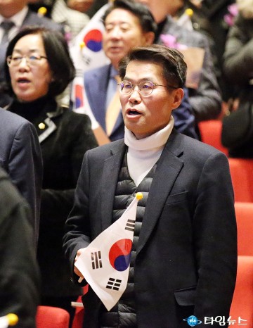 제105주년 3·1절 기념행사에 참석한 박경호 국회의원 예비후보