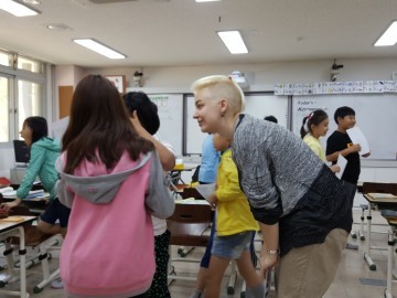 세종시교육청, 재계약 희망 원어민 교사 협력수업 방문 컨설팅 실시