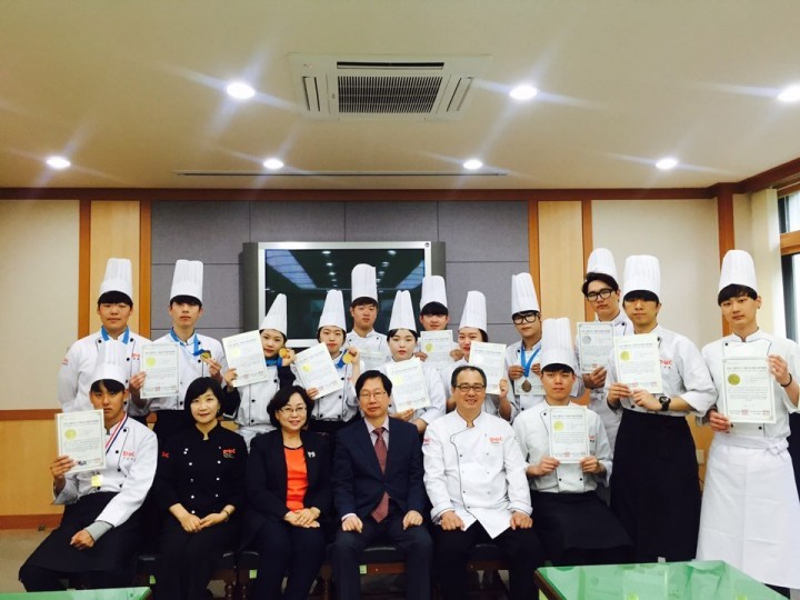 대원대 2016 대한민국 국제요리경연대회 우수성적 거둬