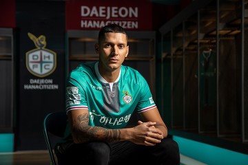 대전하나시티즌, ‘K리그2’ 최고의 외인 공격수 티아고 영입