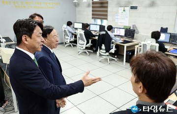 최성아 대전시 정무경제과학부시장, 기능경기대회 참관…선수 경기 지켜봐