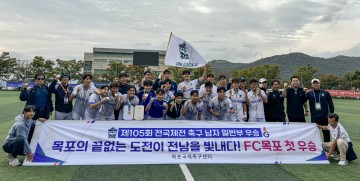 목포시청 선수단, 제105회 전국체전서 활약