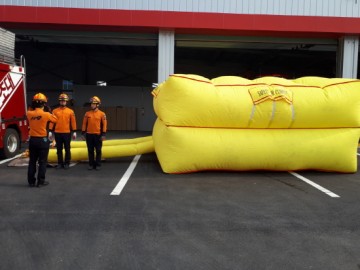 장성소방서 119구조대, 고층건물 사고대비 인명구조훈련