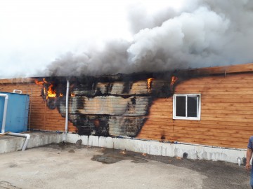 장성소방서, 민물고기 연구소 화재 "인명피해 없어"