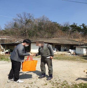 북면, 취약계층 식품 무료나눔 진행