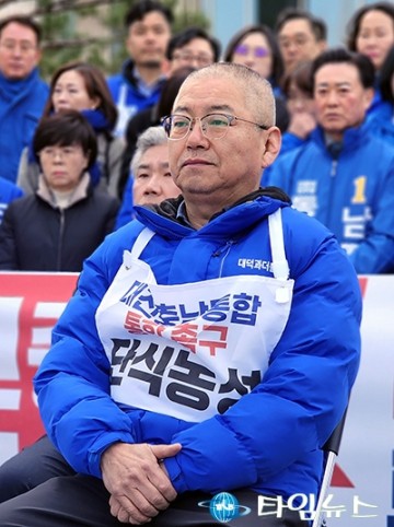 김안태, 단식 6일째 삭발…대전·충남 통합 촉구