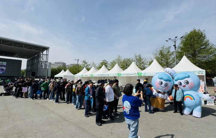 대전시설관리공단, 장애인의 날 ‘꾸무’ 포토존 운영