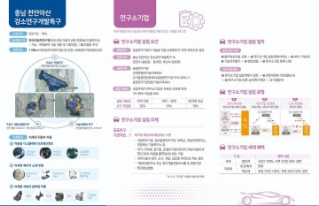 천안·아산 강소연구개발특구, ‘최우수 특구’ 선정..우수한 기술사업화 여건 갖춰