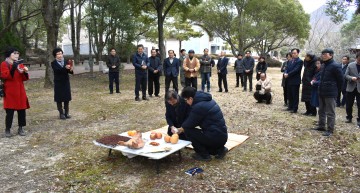 강진군, 사당리 40호 고려청자발굴조사 개토제 가져