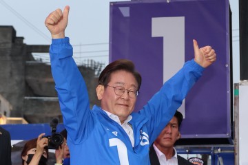 이재명, 이틀째 수도권 표심 공략…접경지역 등지서 유세