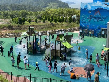  해남공룡박물관 여름철 물놀이 체험장 개장