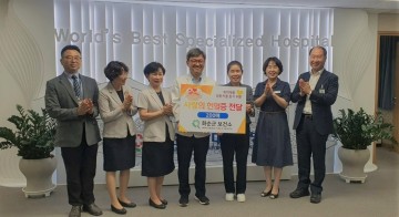 화순군, 화순전남대병원에 ‘헌혈증서 200매’ 전달