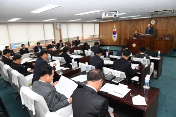 영주시의회, 새해 첫 임시회 개회