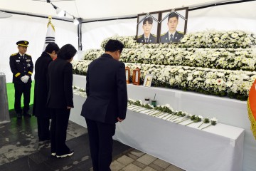 세종시의회, 문경 화재 순직 소방관 조문