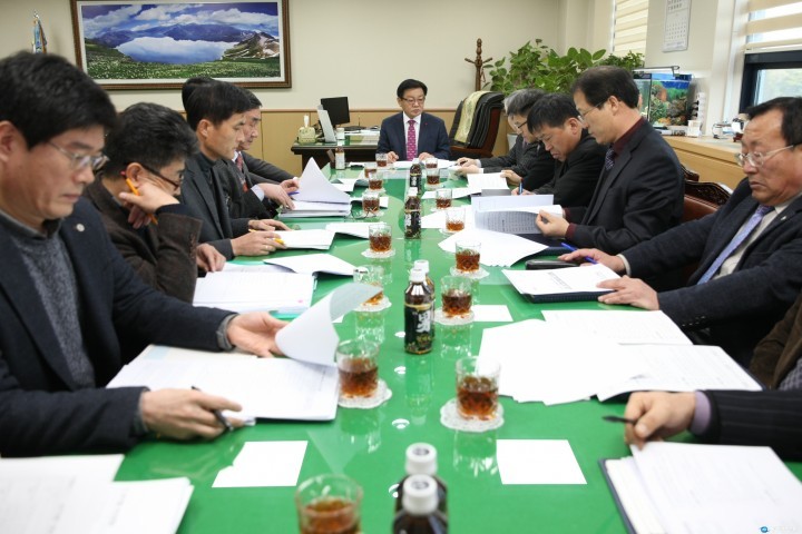 계룡시, 시정 주요현안 및 역점사업 추진상황 보고회 개최