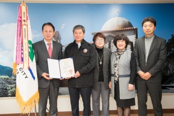 태백시가 도로 명 주소 업무평가 최우수지자체로 선정 대통령기관표창 수상