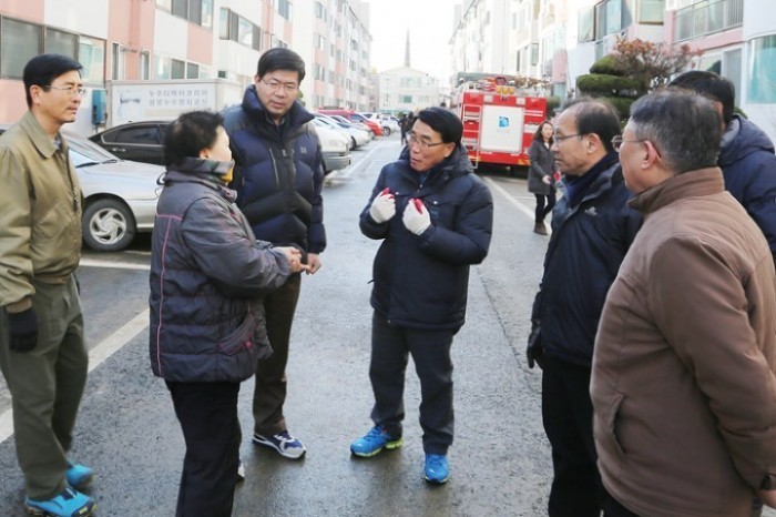 평택시 광역상수도 파열사고 신속한 대응 