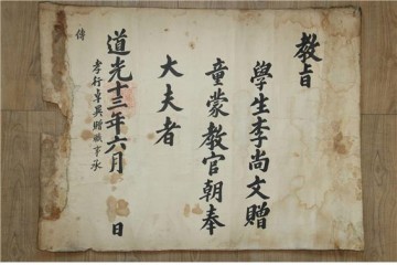 원주이씨 종중 소장 유물 31점, 충북도 유형문화재 지정