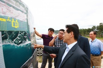 임광원 군수, 전국 해양스포츠제전 준비 만전