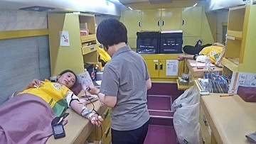 신천지자원봉사단 정읍지부, 폭염보다 뜨거운 헌혈봉사