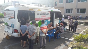 고령군, 결핵 예방 주민 흉부X-선 이동검진 실시!