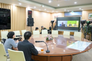 순천시, 시정현안 화상대담 개최    