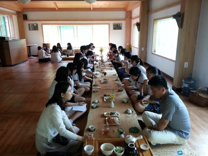 장군차 체험 학습 재밌어요