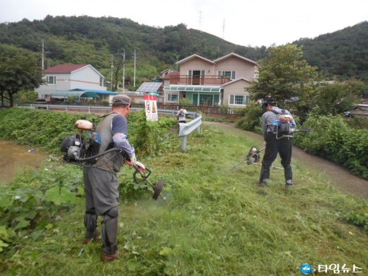 저수지 재해예방 활동 총력