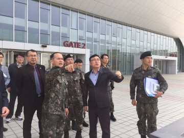 육군 31사단, 세계수영대회 현장 점검