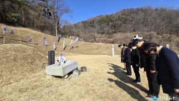 충북남부보훈지청,  우리고장 출신 독립유공자  묘소 참배 캠페인 전개