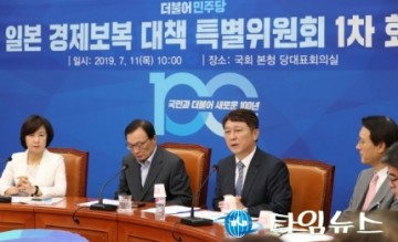 민주당 "일본 수출 규제 대응, 3대 품목 중심 기술개발·상용화·양산단계 지원"
