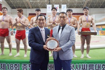 구미시청 씨름팀 우수한 성적 거둬 !!