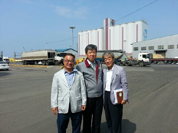 김양원 군산부시장, 군산항 하역사 ㈜선광 군산지사 방문