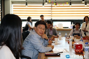 권선택 대전시장, 청년 창업가들과 대화!