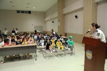 상당경찰서 어린이 교통안전교육 안전한 보행습관 만들기