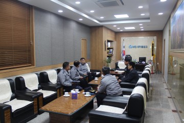 봉화경찰서, “설명절 제2금융기관 방문” 간담회 개최 