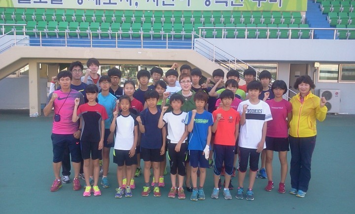 구미교육지원청, 전국소년체육대회 막바지 훈련 격려