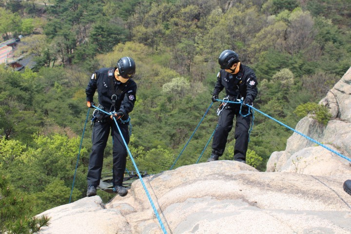 충남도 119광역기동단, 산악구조 훈련