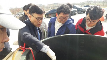 군위군, 볍씨 소독 중점지도 병해충 예방 중점지도