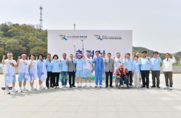 장성군, 제64회 전남체전 ‘성화 출정식’ 열어  