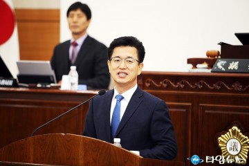 허태정 유성구청장, 우리 다시 만납시다!