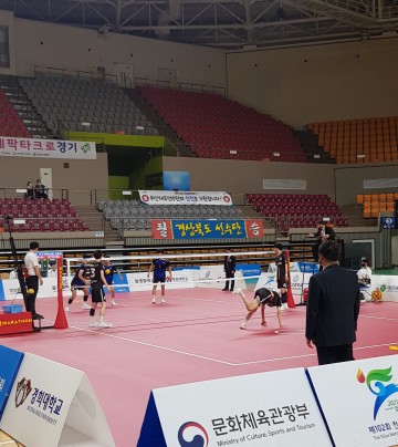 제102회 전국체육대회 세팍타크로 개최